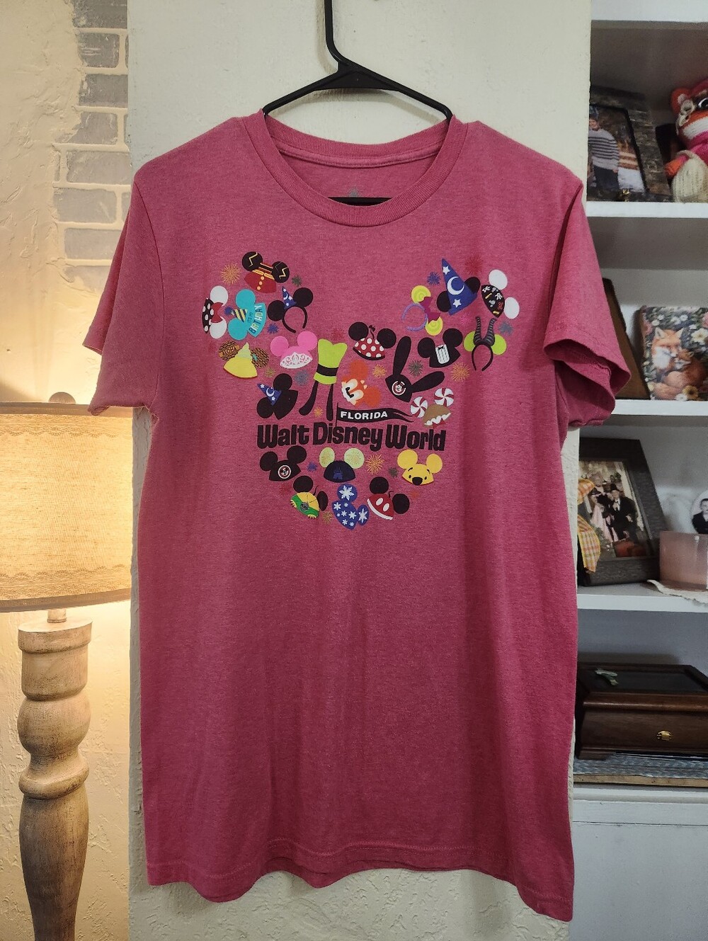 Disney Parks Short Sleeve Mickey Mouse Head T-shirt Size Meduim